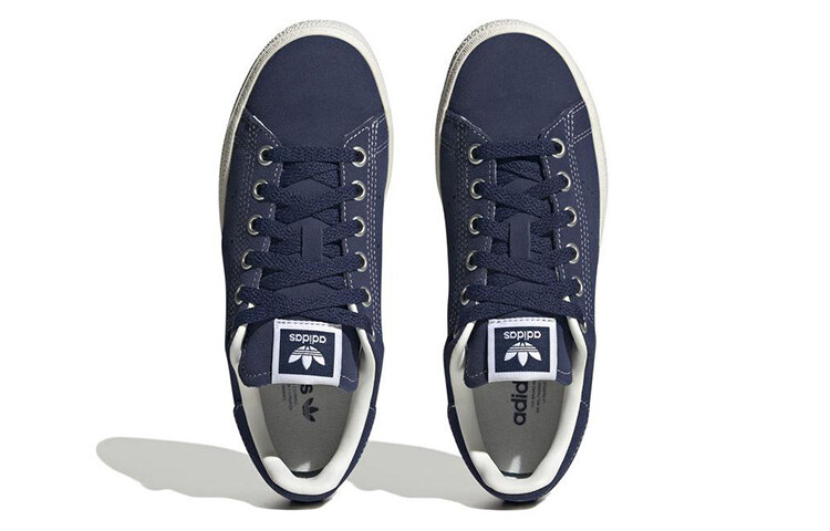 Кроссовки Adidas Stan Smith CS Dark Blue Core White Gum GS — фото 4