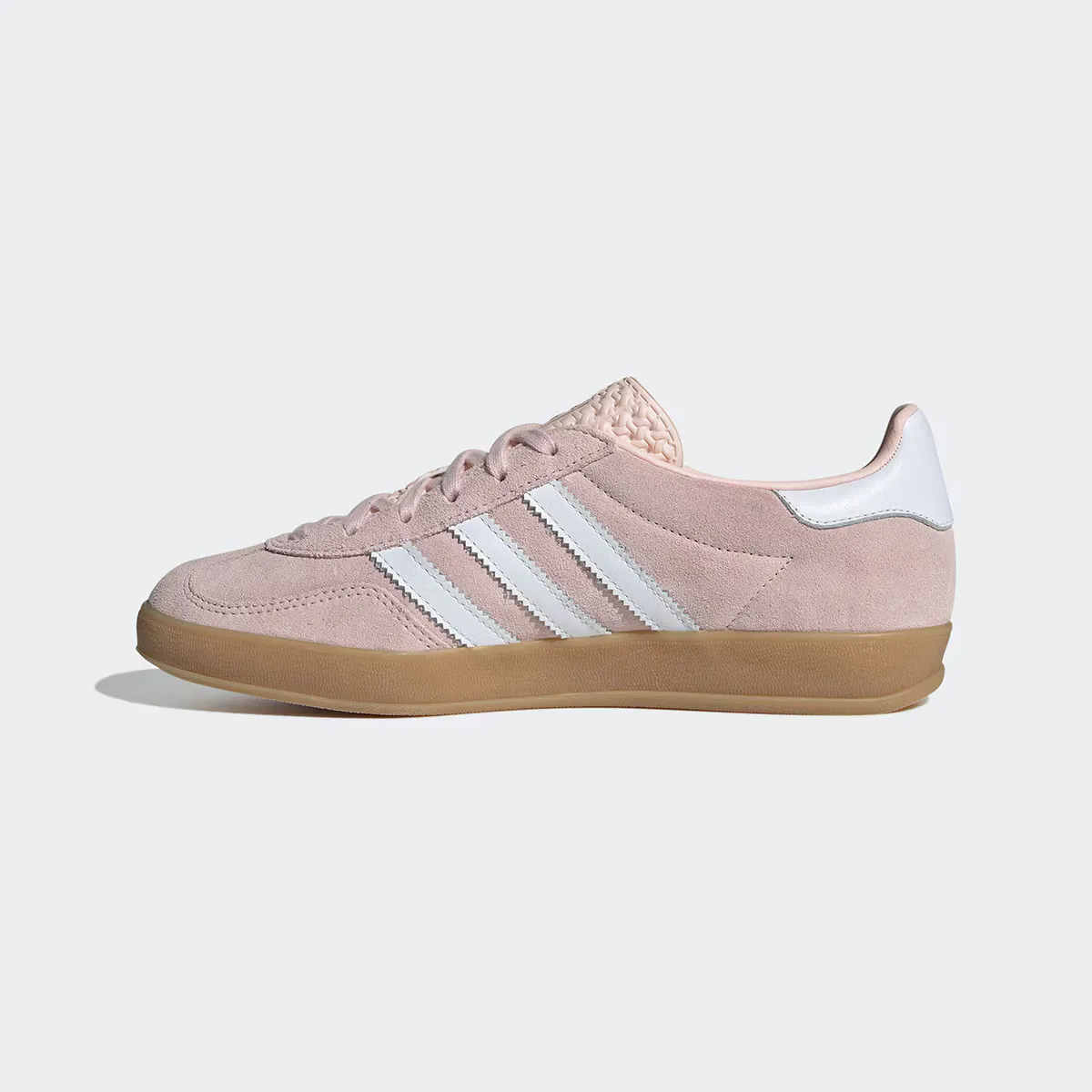 Женские повседневные кроссовки Adidas Originals Gazelle Indoor W, розовый — фото 4