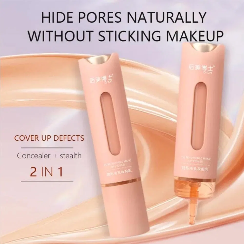 Праймер для лица Invisible Pore Makeup Primer Cream JDGHALU натуральный — фото 3