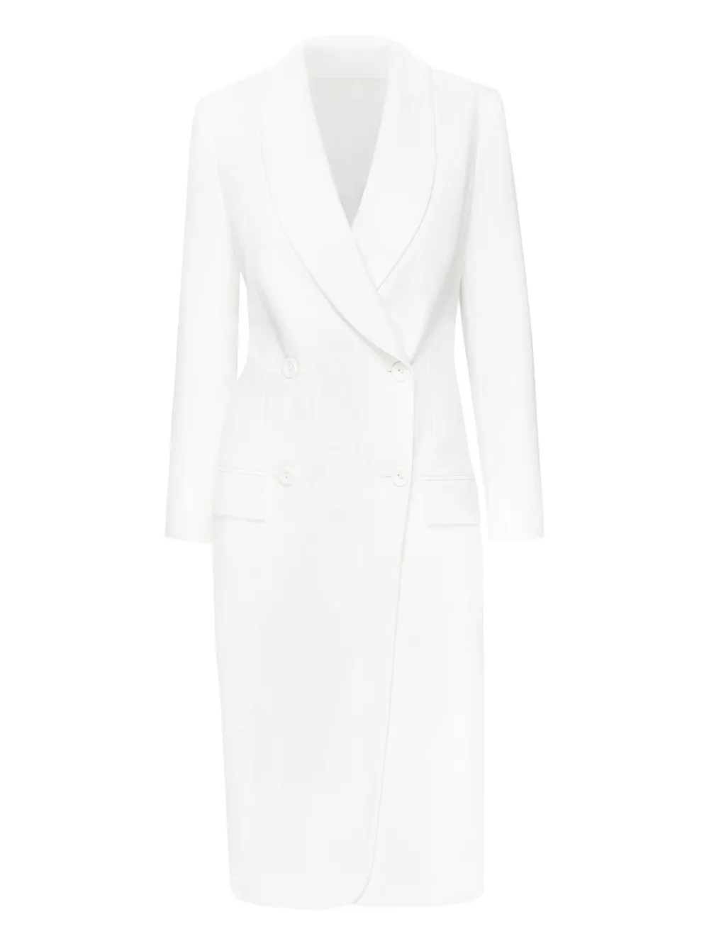 

Платье Kathleen на двухбортной застежке Amalin, белый