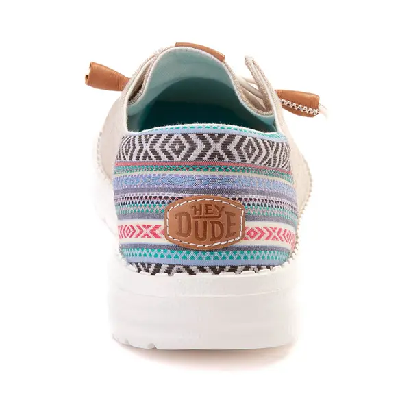 Слипоны Womens HEYDUDE Wendy Funk Serape Slip-On Casual Shoe, хаки — фото 4