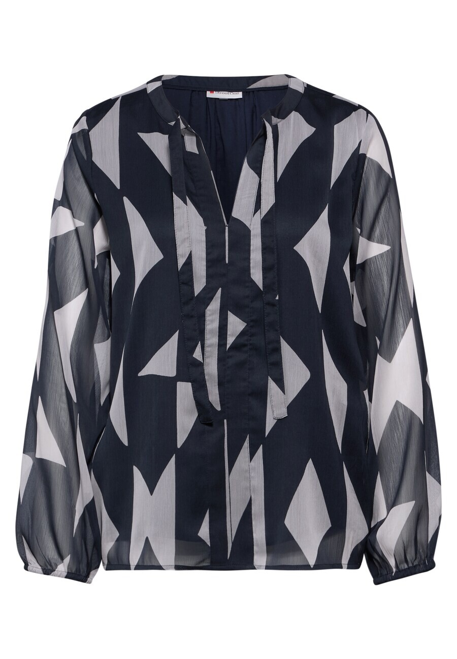 

Блузка STREET ONE Blouse, цвет night blue/light blue