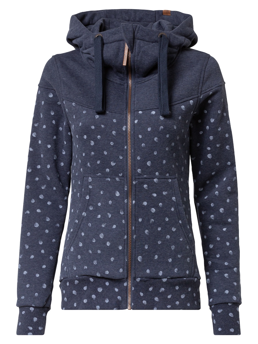 

Толстовка с капюшоном на молнии Alife and Kickin PalinaAK, темно-синий