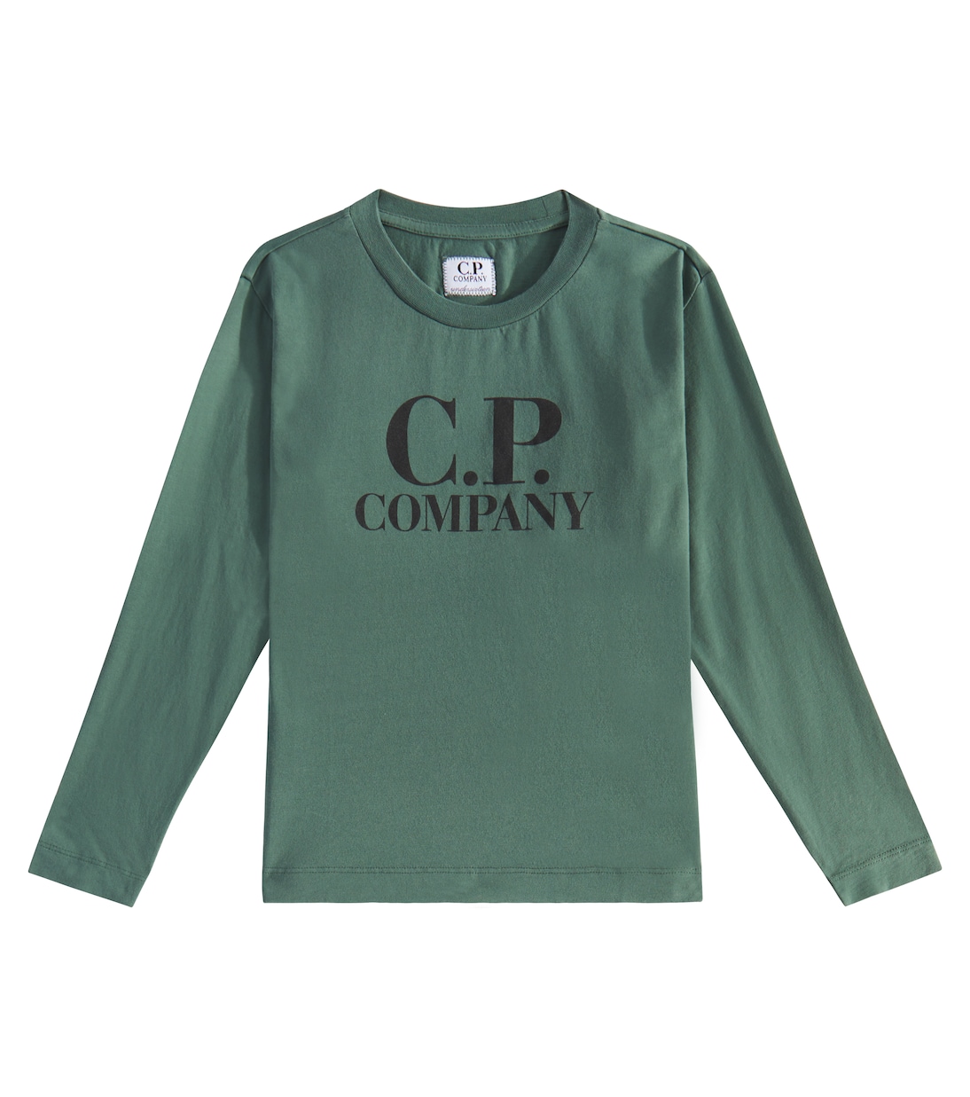 

Футболка из хлопкового джерси C.P. Company Kids, Jungle Green