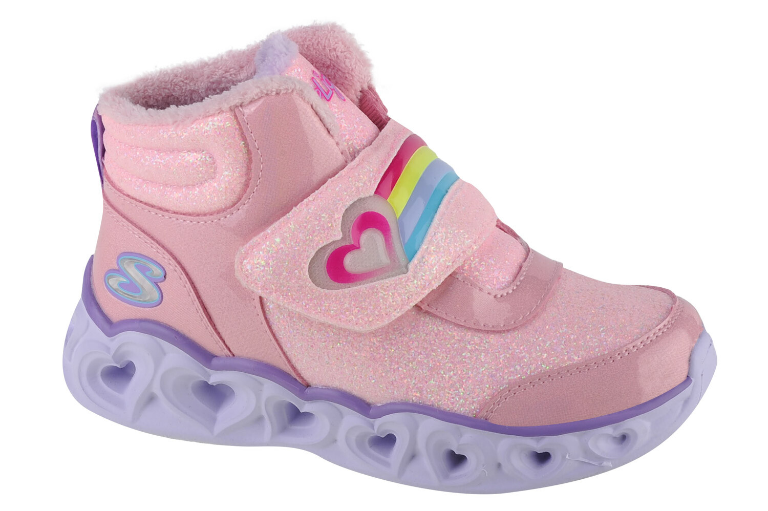 

Сапоги Skechers Skechers Heart Lights Brilliant Rainbow, розовый