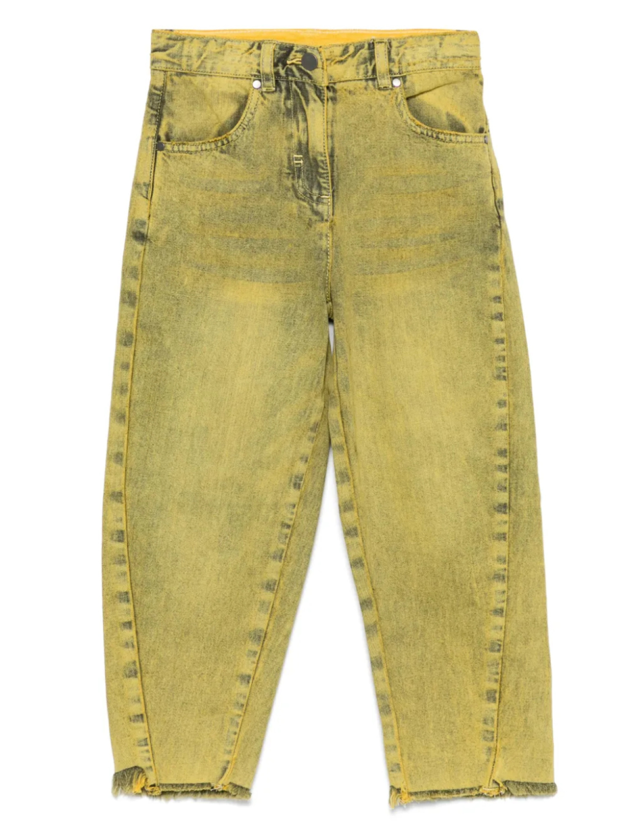 

Stella McCartney Kids джинсы Spongebob, желтый