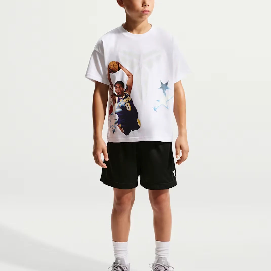 Футболка детская быстросохнущая Nike, белый — фото 3