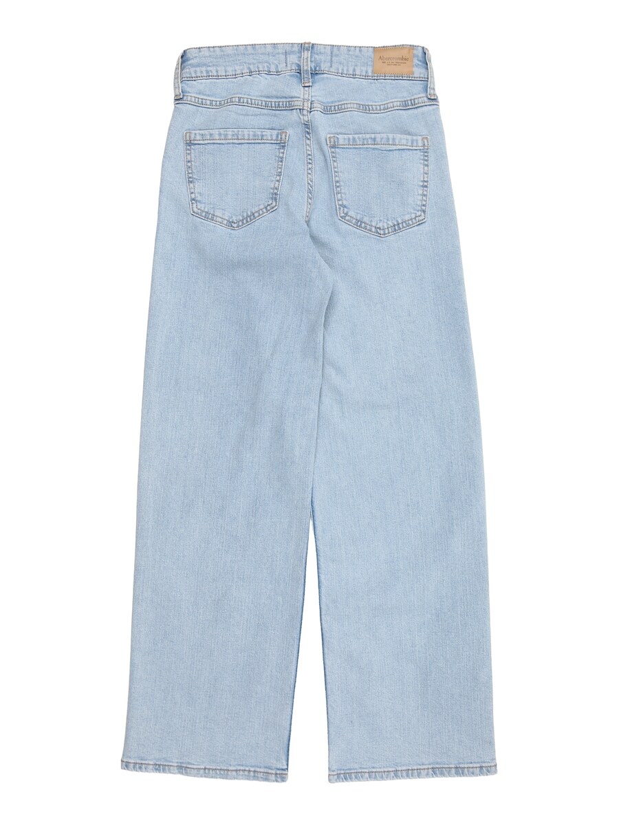 Джинсы с широкими штанинами Abercrombie & Fitch, Blue denim — фото 2