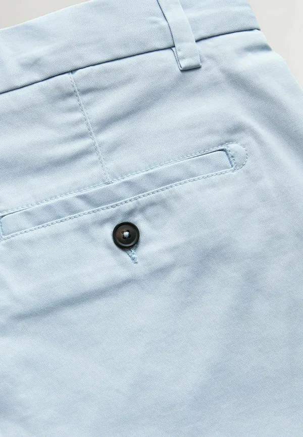 Шорты Next Slim fit stretch chino, светло-голубой — фото 3
