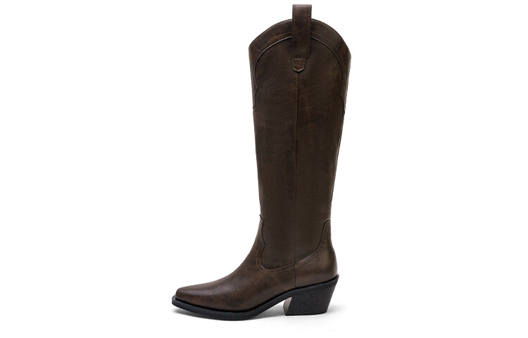 Сапоги женские Toomanyshoes, цвет Coffee