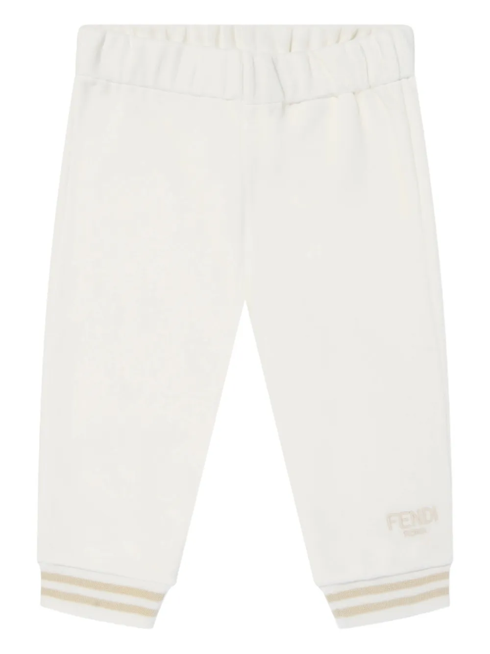 

Спортивные брюки из джерси FENDI KIDS, белый
