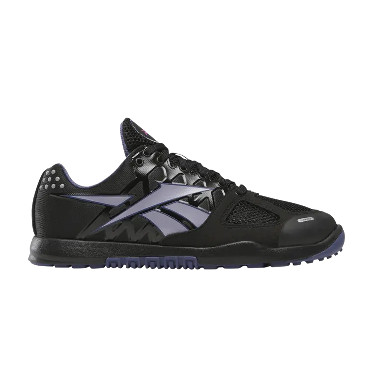 

Кроссовки Reebok Wmns Nano 2.0 Black Purple Rave, черный