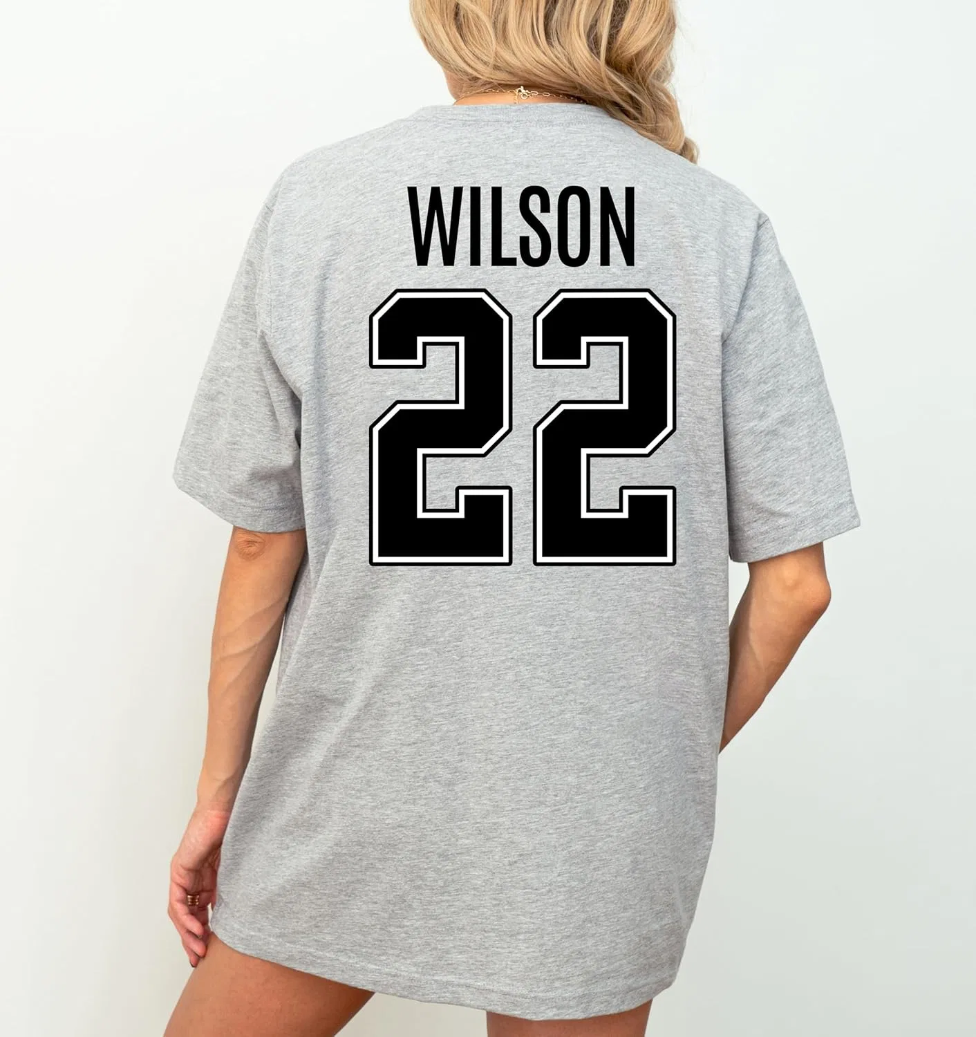 Футболка Las Vegas Basketball Fan | 22 Jersey Style | Унисекс ретро топ для поддержки на играх для мужчин и женщин GENERIC, Athletic Heather — фото 3