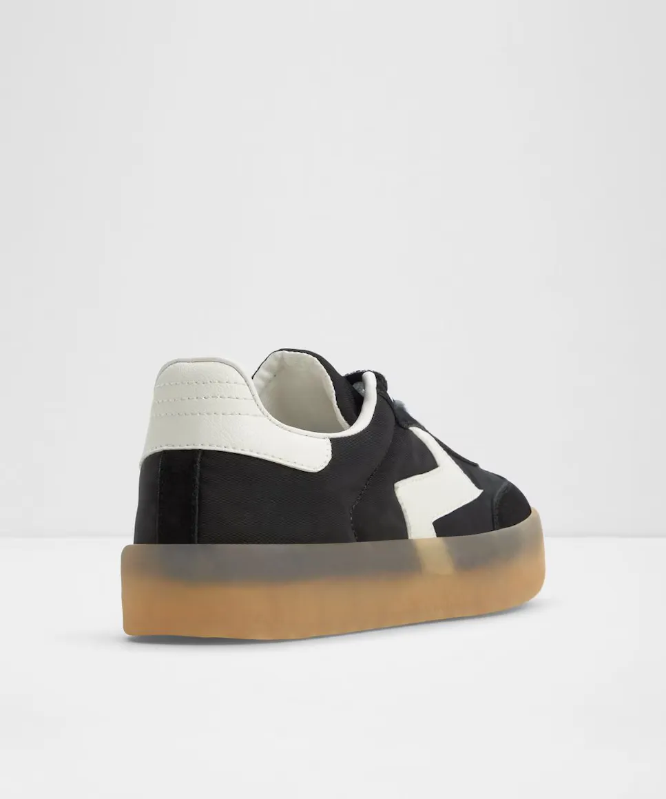 Женские повседневные кроссовки с круглым носком Aldo, черный — фото 2