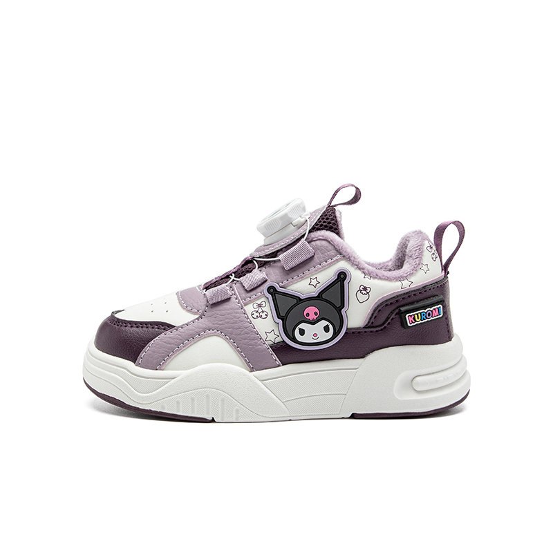 

Амортизирующие устойчивые к истиранию термоутепленные увеличивающие рост сбалансированные низкие кроссовки для скейтборда kids' Sanrio, фиолетовый