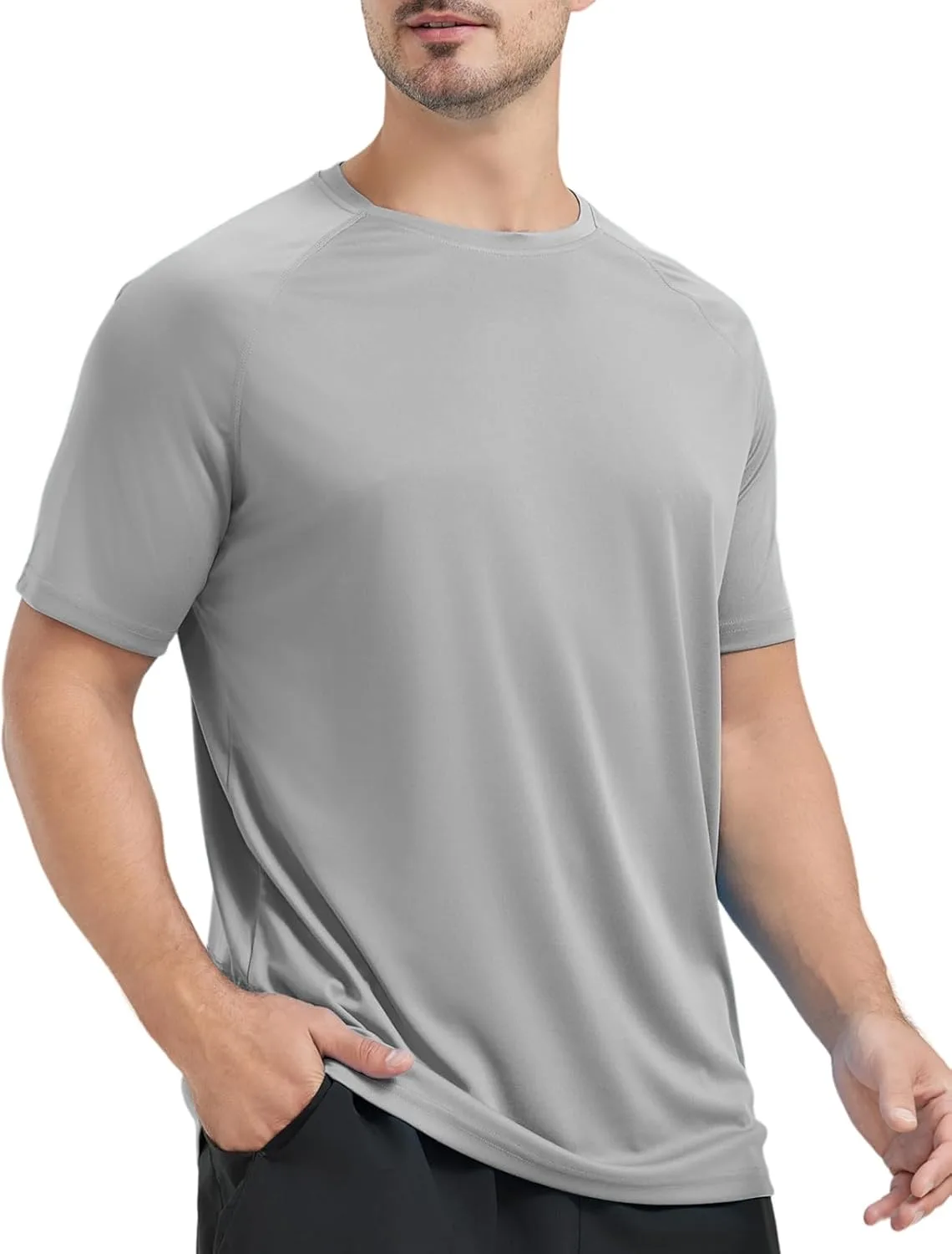 

Мужская футболка для плавания с защитой UPF 50+ и быстрой сушкой Upocool