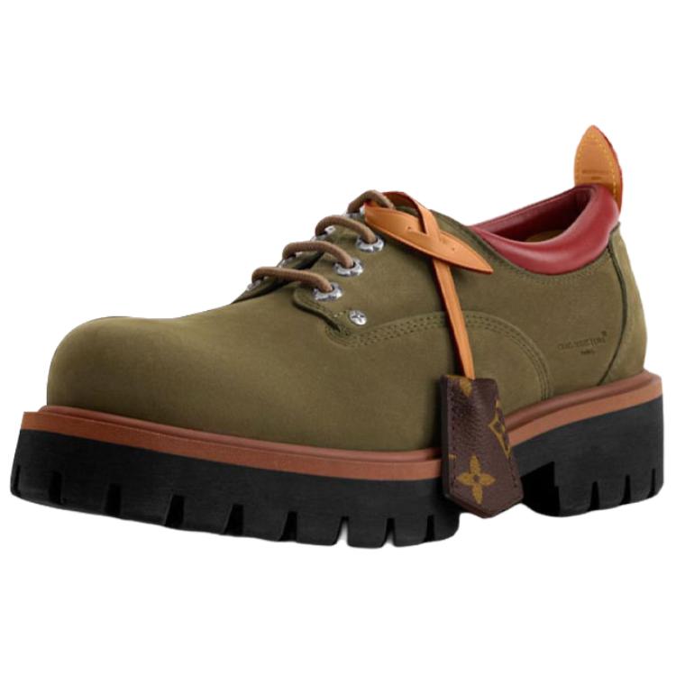 

LOUIS VUITTON Повседневные кроссовки Remix мужские зеленые