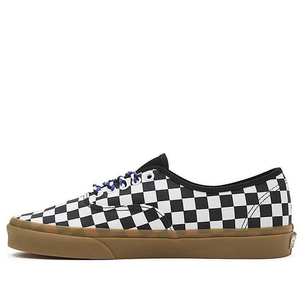 

Кроссовки authentic checherboard 'moon rock' Vans, черный