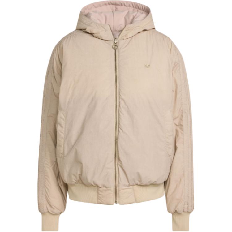 

Adidas Originals Куртка-бомбер FW25 реверсивная женская, Gray Stone Khaki Brown/Wonder Taupe