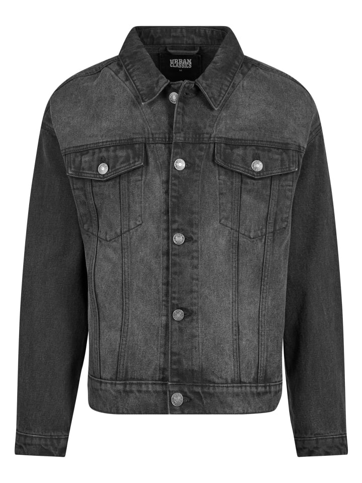 

Джинсовая куртка Urban Classics, цвет black washed