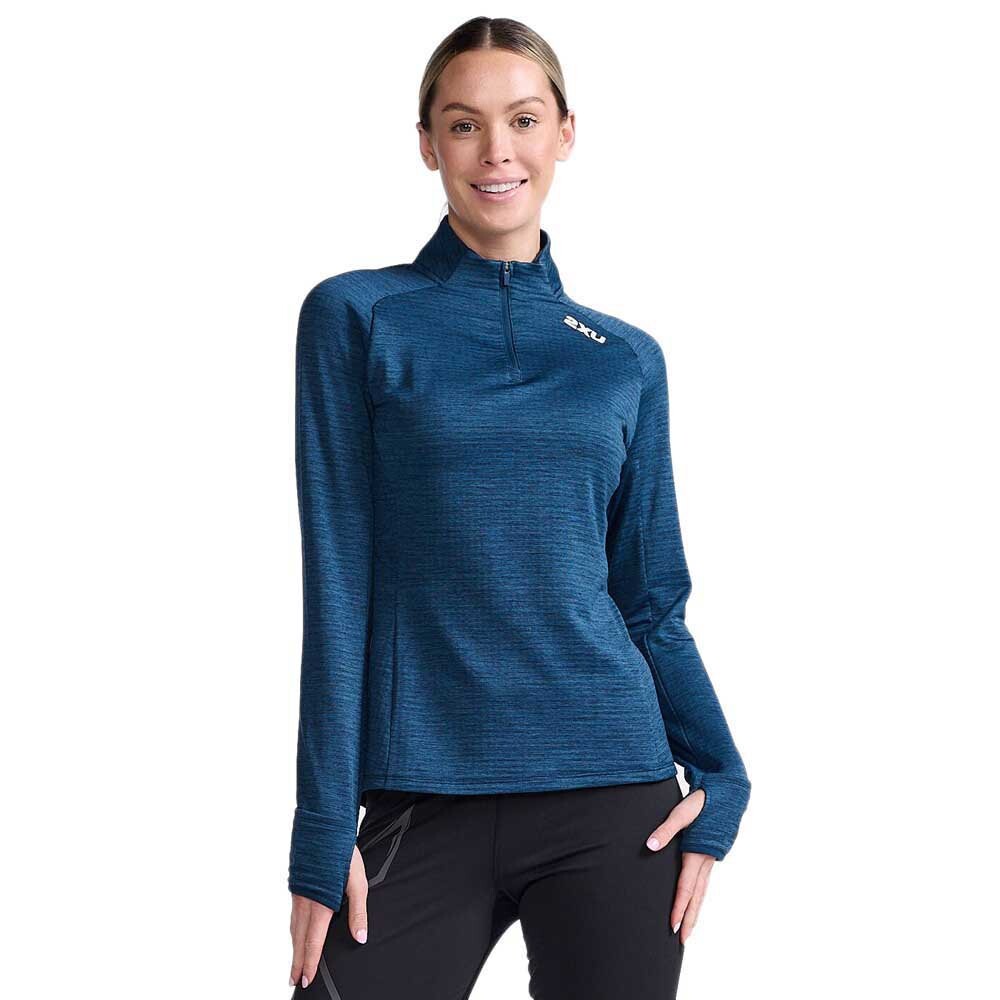 

Футболка 2XU Ignition Half Zip, синий
