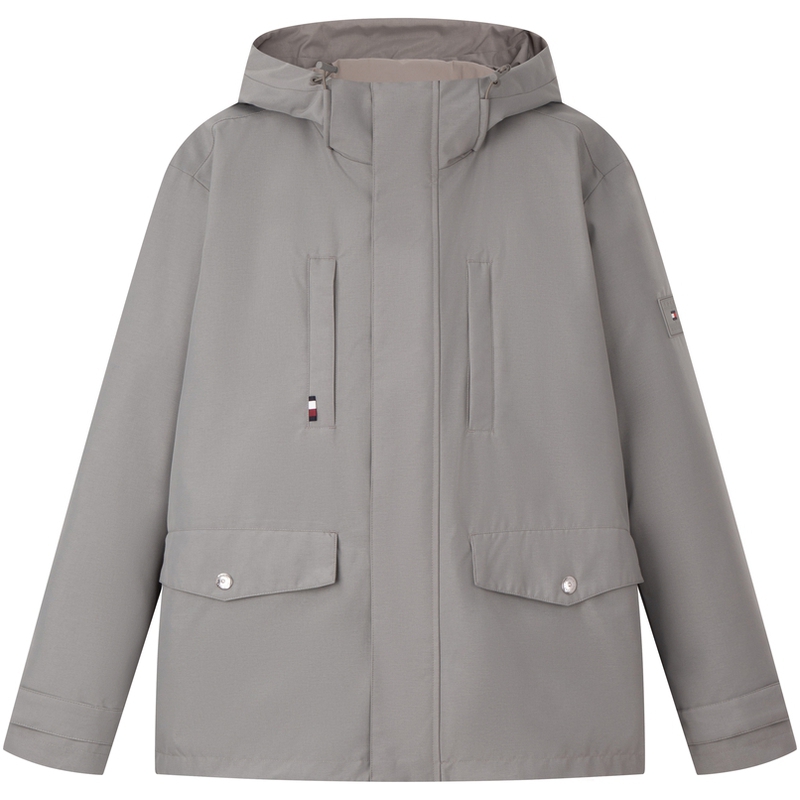 

Tommy Hilfiger Мужская пуховая куртка, Mineral Gray PR2