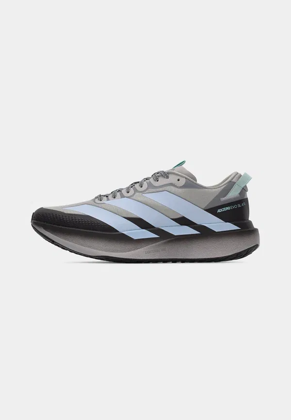 Кроссовки Adidas Performance Adizero evo sl atr trainers, тёмно-серый/голубой — фото 2