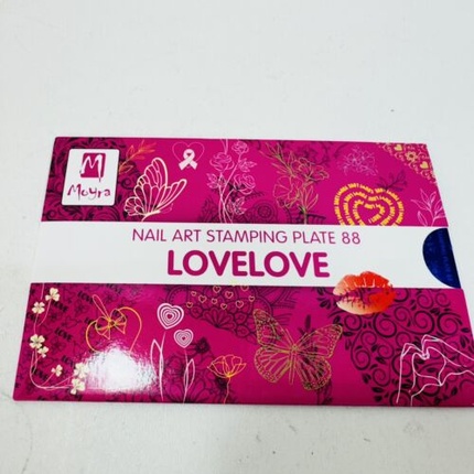 

Пластина для штамповки ногтей Аксессуар 88 Lovelove Moyra