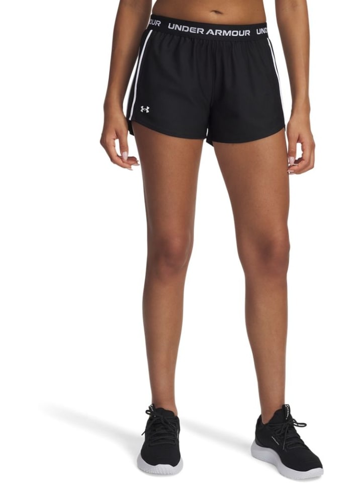 

Спортивные шорты Tech Play Up Shorts черного цвета Under Armour