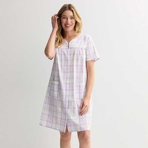 

Женский халат для сна Croft & Barrow, Spring Plaid