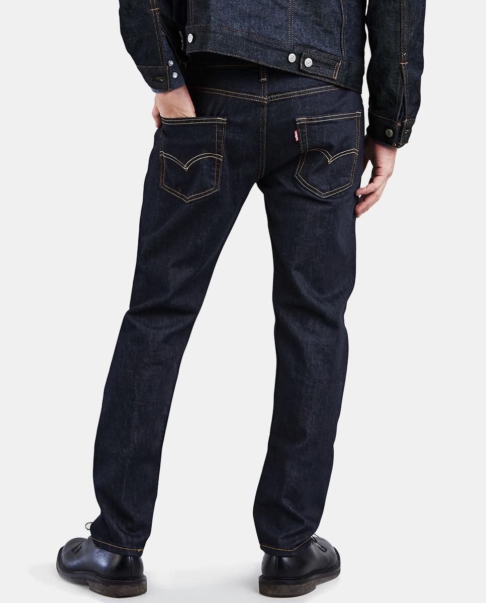 Levi's 502 обычные синие мужские джинсы Levi's, синий — фото 2