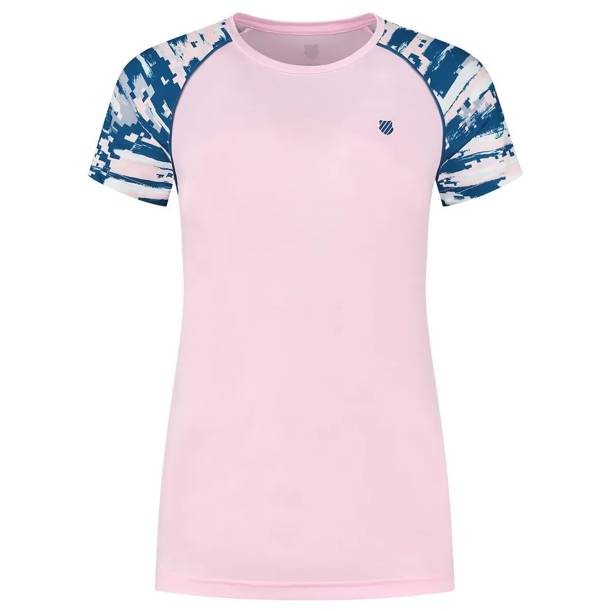 

Футболка для тенниса и паделя K-Swiss Hypercourt с круглым вырезом для женщин, цвет Rosa claro