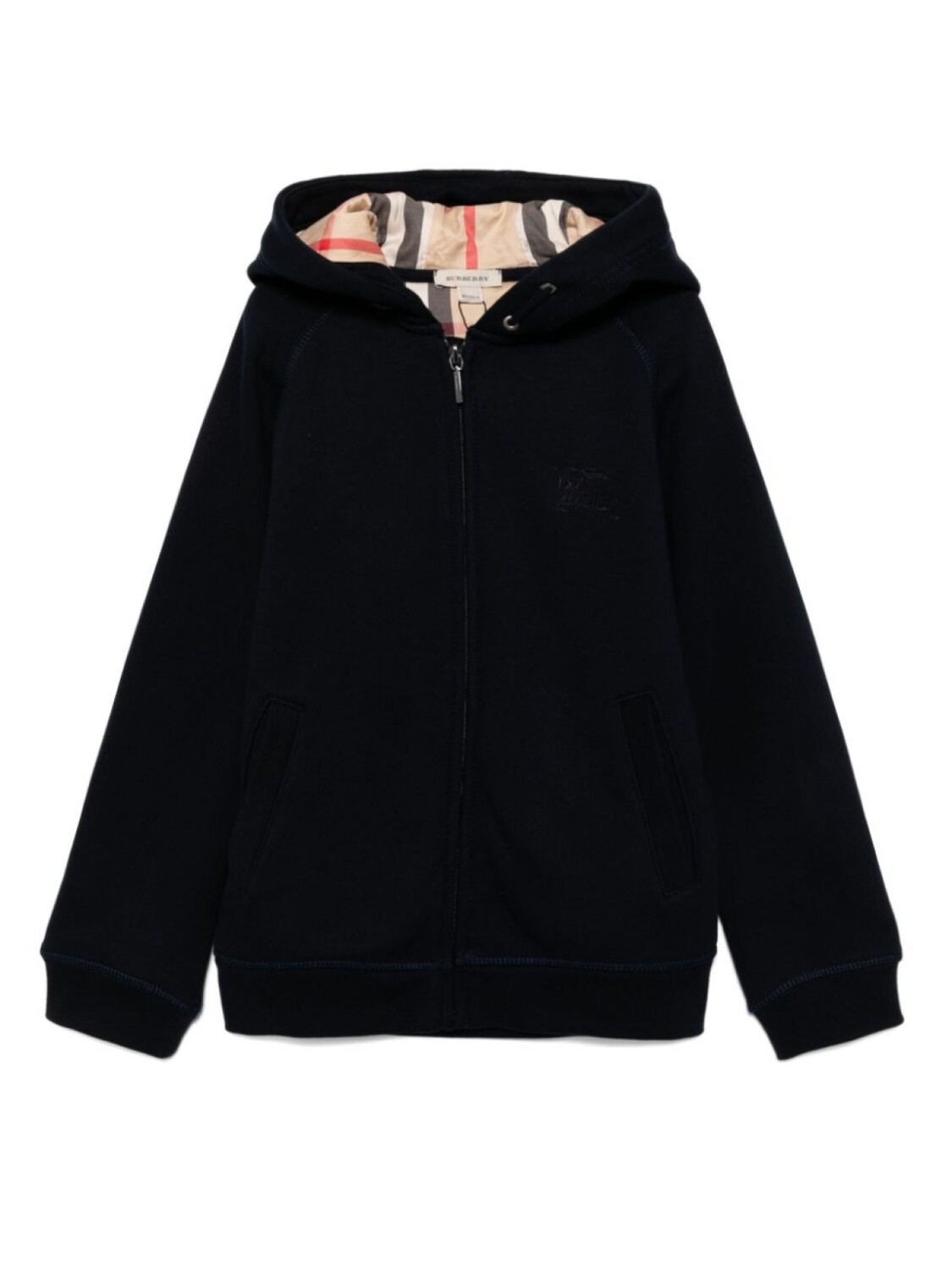 

Burberry Kids куртка на молнии, синий