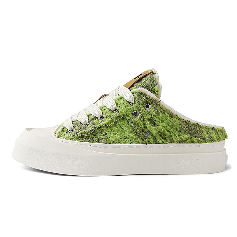 Сабо с закрытым носком из натуральной травы для мужчин Caot, цвет Grass Green