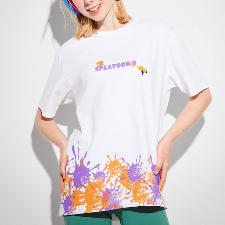 Футболка X Jet Warrior 3 Co-branded SS23 унисекс белая Uniqlo, белый — фото 4