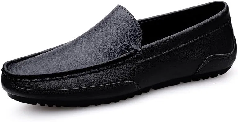 Лоферы кожаные Loafers for Men Black SayfuR
