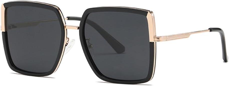 

Женские поляризованные солнцезащитные очки с защитой от УФ-излучения UV400, мужские очки с большой оправой, для вождения, пляжа, вечеринок и путешествий, солнцезащитные очки LANGSER, 2