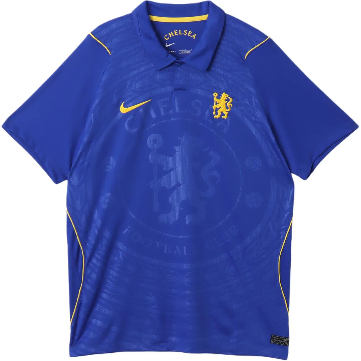 Футболка поло Nike CFC M NK DF JSY SS STAD HM синяя