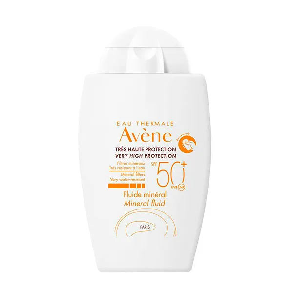 

Очень высокая защита от солнца Mineral Fluid Spf50+ Avene, 40 ml