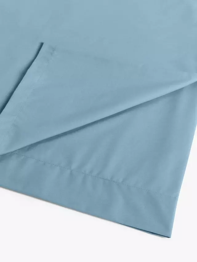 

Простыня John Lewis Crisp & Fresh 200 Thread Count Egyptian Cotton Flat, цвет lake/blue