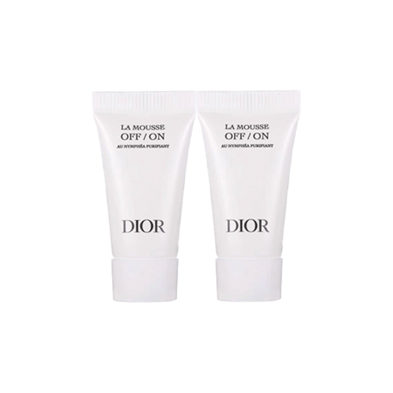 Очищающий мусс для лица Dior La Mousse Off/On, 5 мл х 2 — фото 4