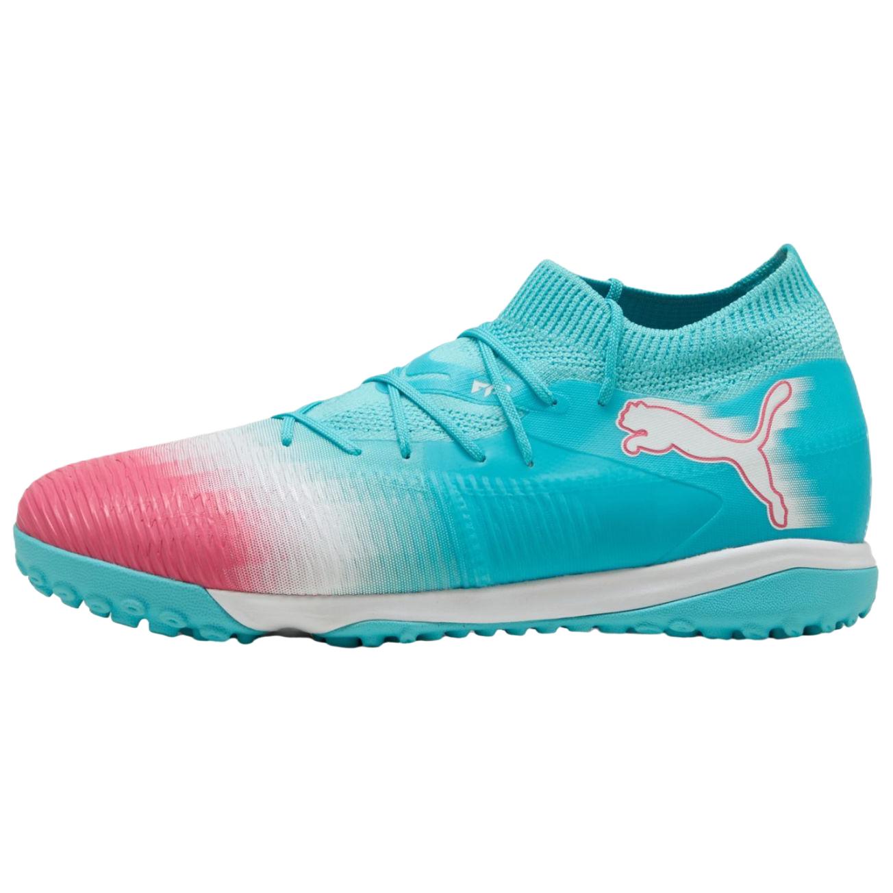 PUMA Футбольные бутсы FUTURE 8 MATCH Support унисекс, синие, розовые