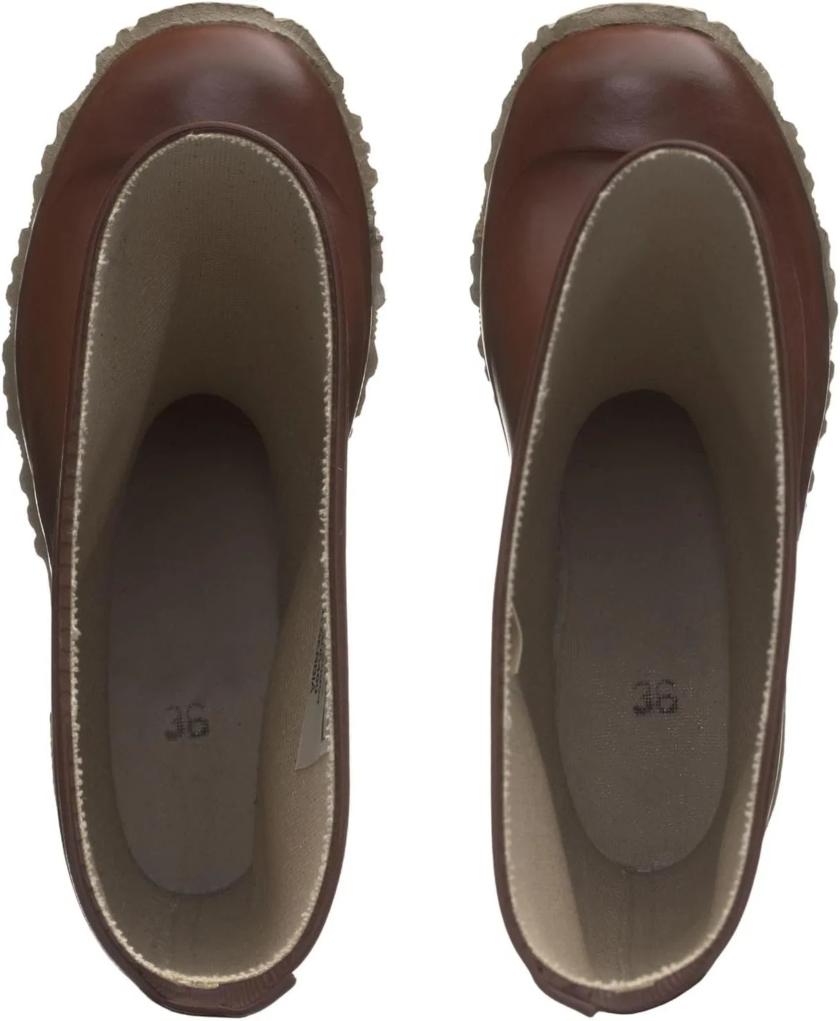 Резиновые ботинки SUPERGA Padus 7266 до колена, Brown — фото 4