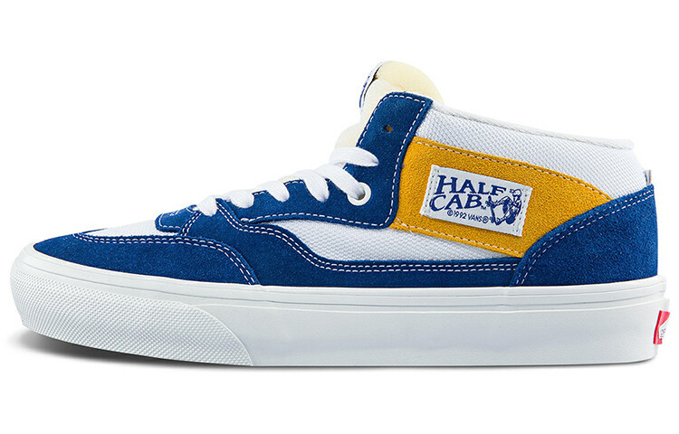 Кроссовки Vans Skate Half 'Blue White Yellow'