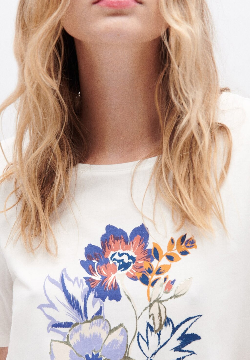 

Футболка с принтом French Brand Fashion Elegant Modern Talix Caroll, бирюзово-синяя