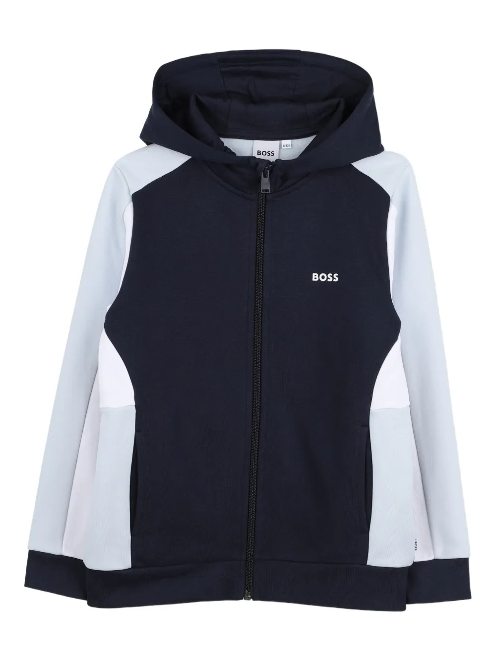 

Толстовка с логотипом BOSS Kidswear, синий