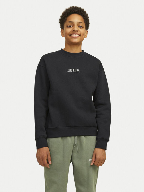 

Толстовка свободного кроя Jack&Jones Junior, черный