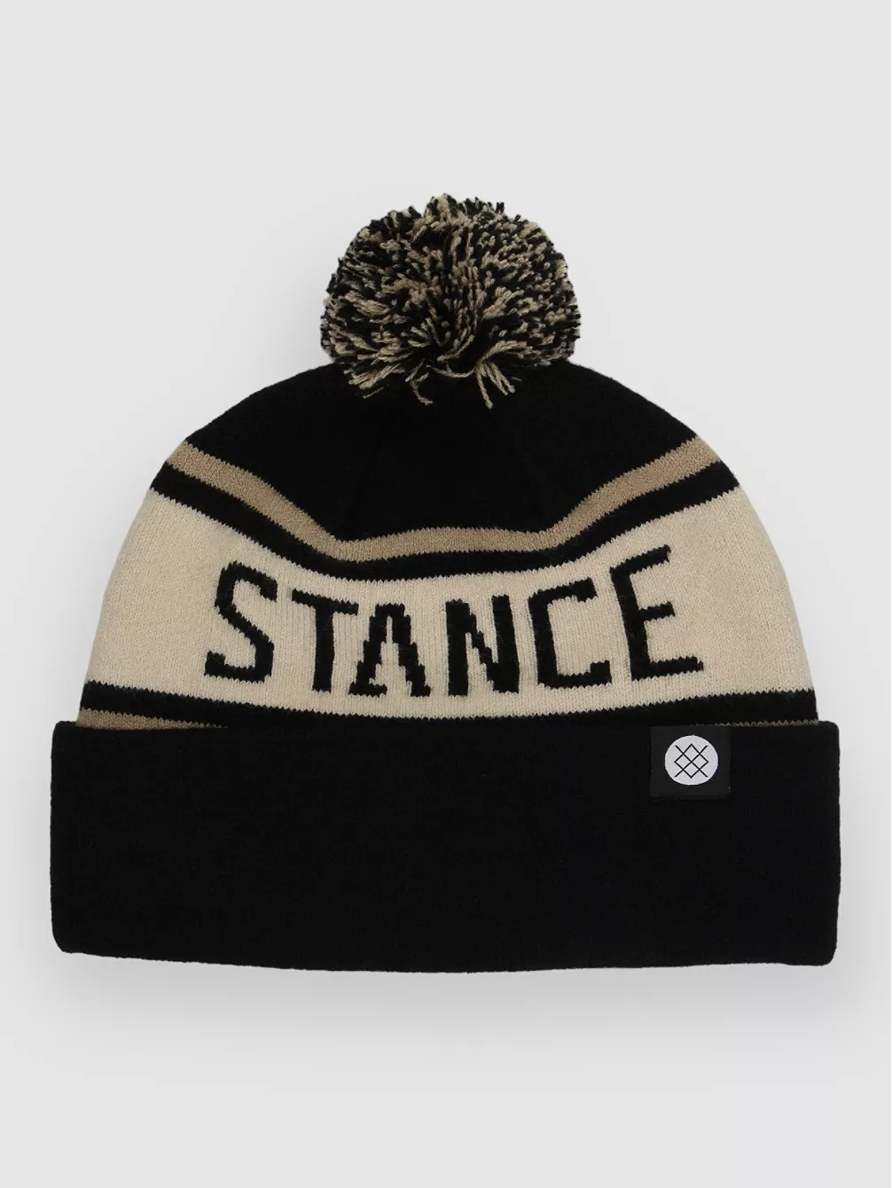 

Шапка-Бини с помпоном Stance, черный