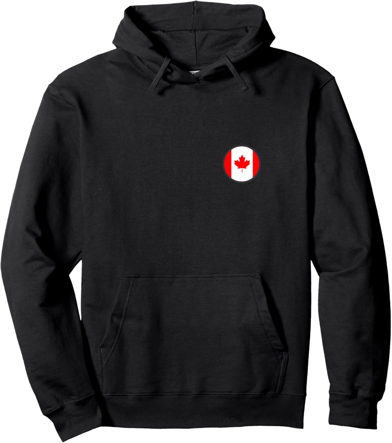 

Толстовка с изображением канадского флага Canada, черный
