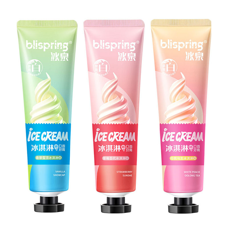 

Зубная паста со вкусом мороженого для очистки и свежести дыхания Ice springs